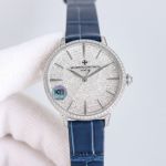 MKF Factory Vacheron Constantin Patrimony  Pave Diamond 36.5mm Watch